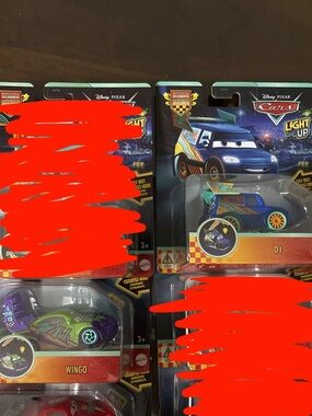 Cars RTC Glow Racers Lot